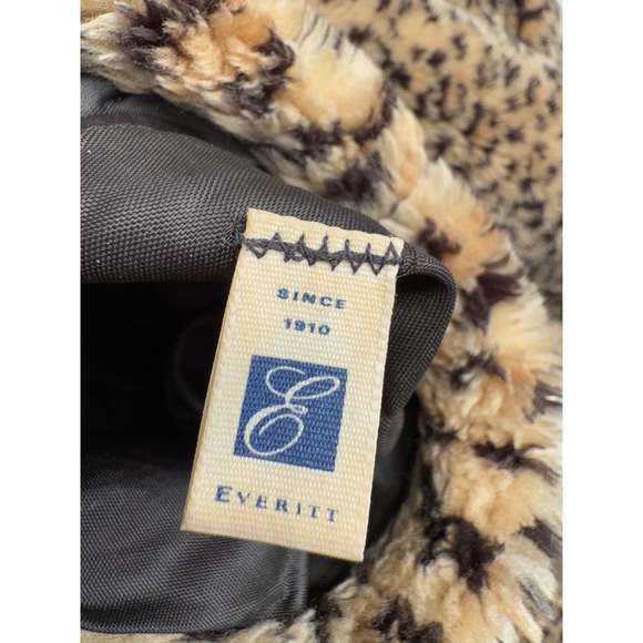 VTG Essence by Mail Jacket Leopard Print w Matching Hat Cheetah - Picture 15 of 15